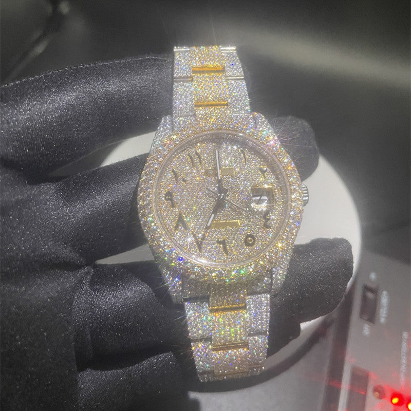 VVS Iced Out Moissanite Watches - ‎ Moissanite Jewelry 