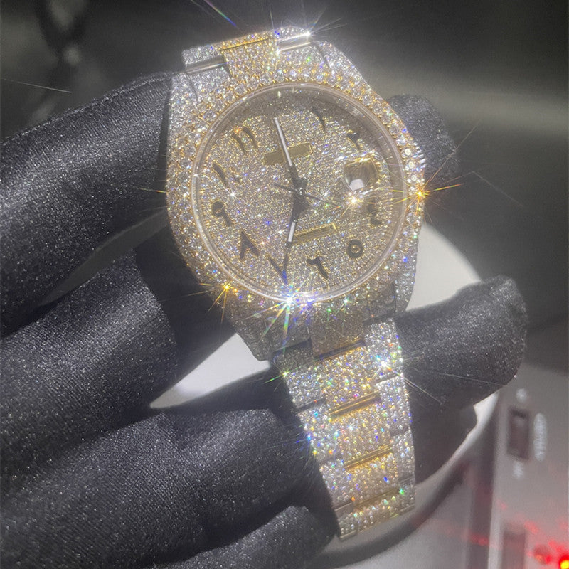 VVS Iced Out Moissanite Watches - ‎ Moissanite Jewelry 